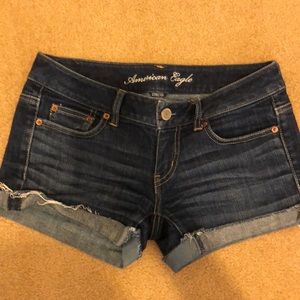 American eagle jean shorts